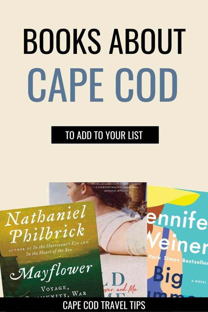 Reading books about the places you visit enriches your time spent there. Here's a list of books about Cape Cod to read before your next visit or to reminisce on past Cape Cod vacations. | cape cod travel tips, cape cod vacation, books to read about cape cod, cape and islands, kids books, to-read list