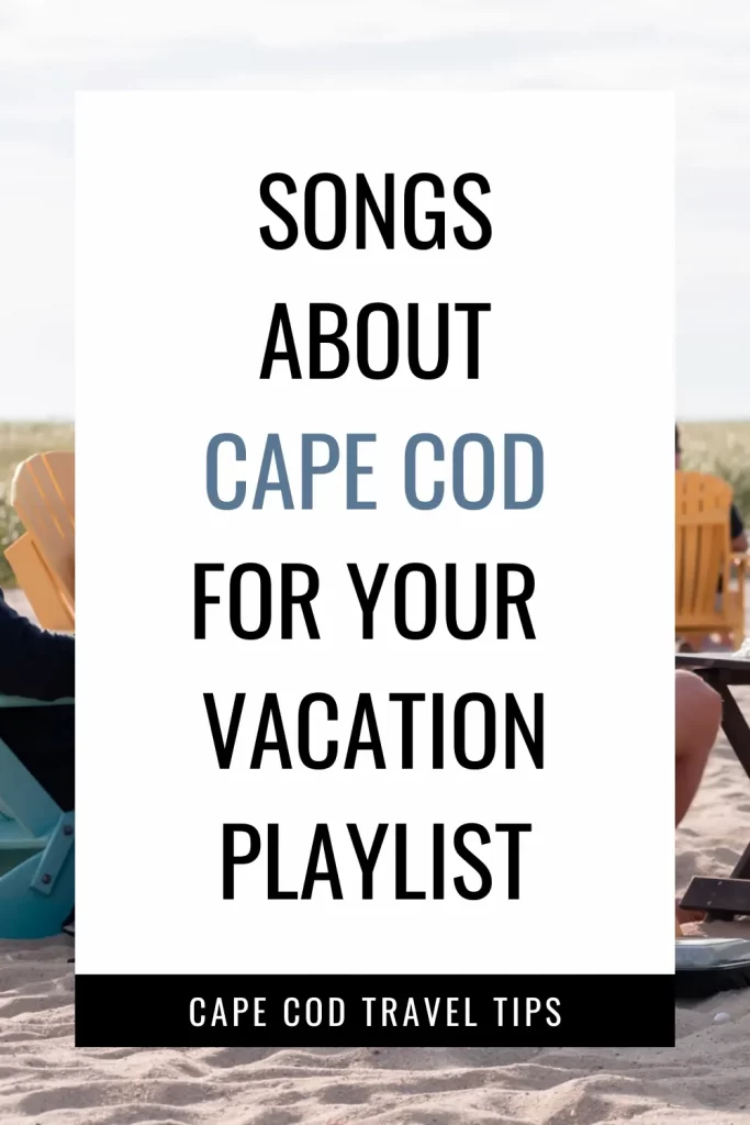 songs about cape cod pin image